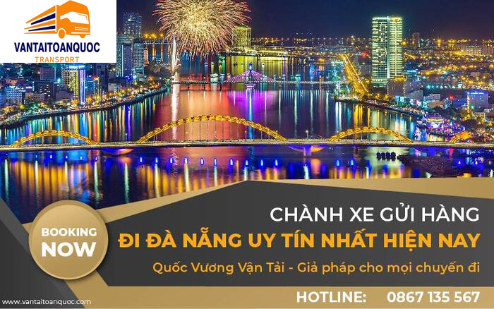 Chành xe gửi hàng đi Đà Nẵng - Vận Tải Toàn Quốc