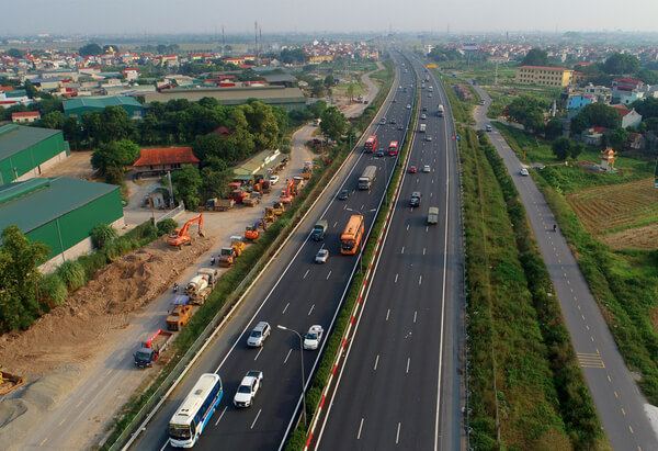 Các tuyến đường cao tốc ở Việt Nam khu vực phía Bắc