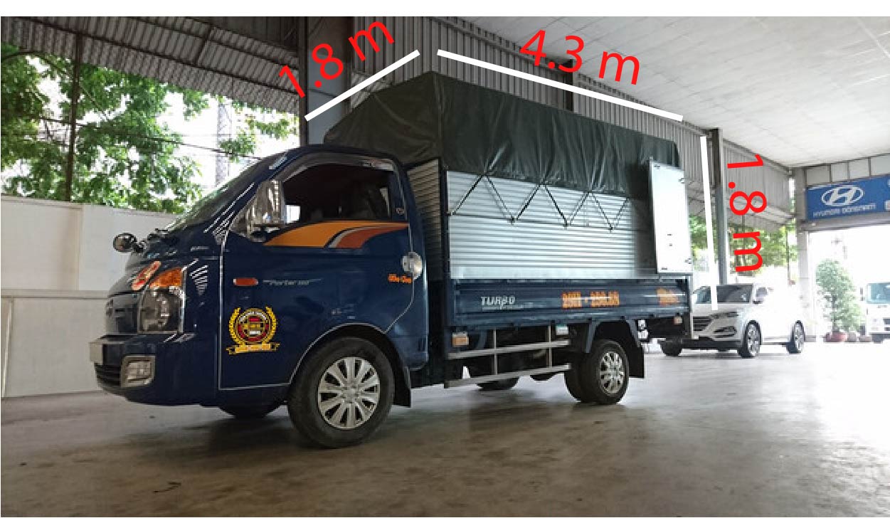 Cho thuê xe tải 1.5 tấn