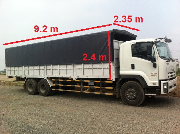 cho thuê xe tải chở hàng 15 tấn
